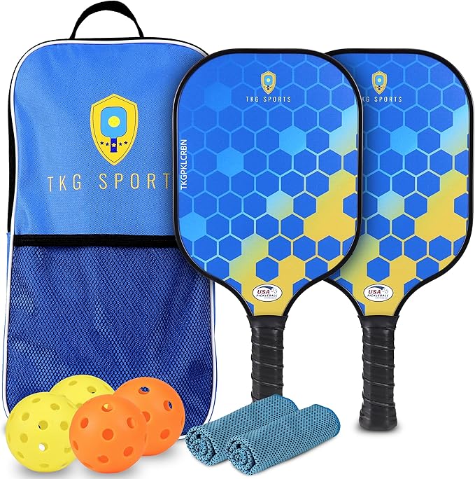 Load image into Gallery viewer, Carbon FIber Pickleball Set