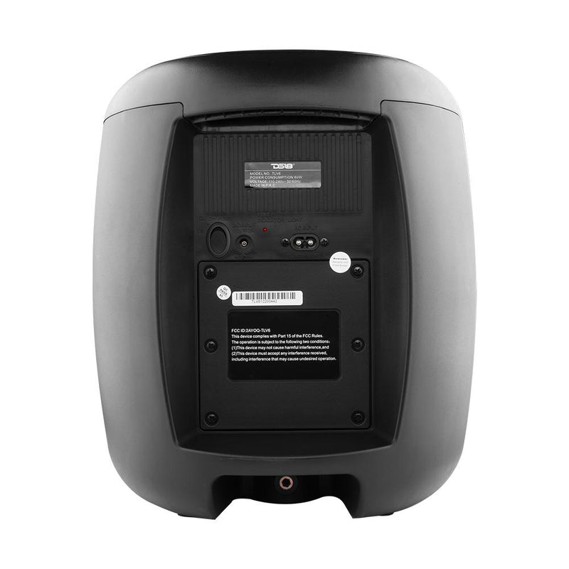 Load image into Gallery viewer, TLV 6.5" Amplified With Battery Self Powered Party Speaker With RGB LED Lights Bluetooth and TWS 200 Watts