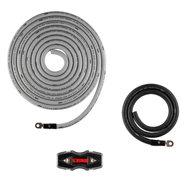 Load image into Gallery viewer, 0-GA CCA Amplifiers Installation Kit - SILVER