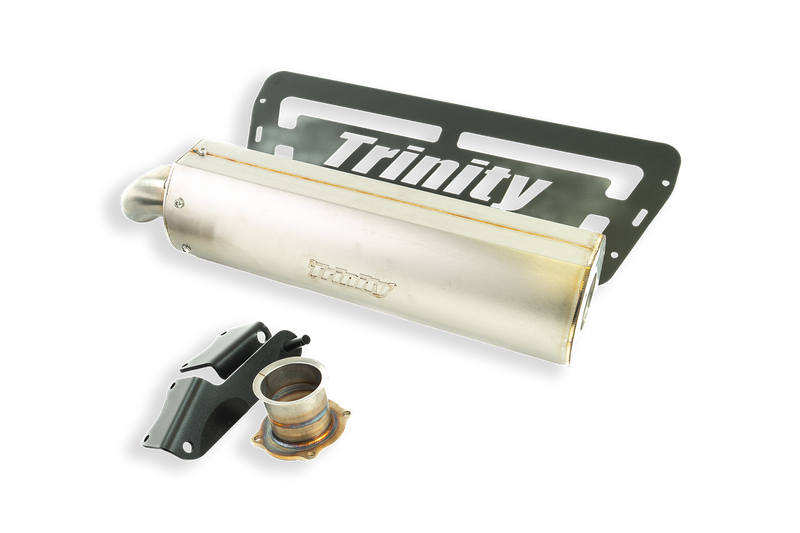 Load image into Gallery viewer, 2024+ POLARIS RZR XP 1000 SLIP ON SINGLE STAINLESS