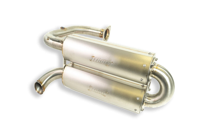 Load image into Gallery viewer, 2019-2025 Honda Talon 1000R, 1000X DUAL MUFFLER SINGLE EXIT - QUIET SLIP ON