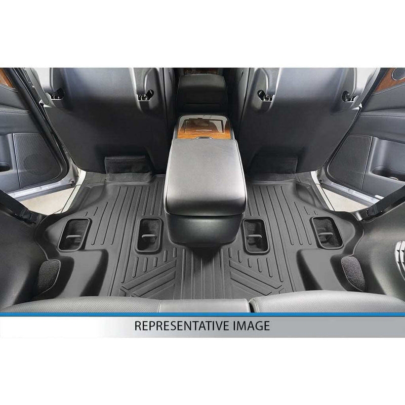 Load image into Gallery viewer, Smart Trim™ Floor Liners For 13-16 Durango with 1st Row Dual Floor Hooks & 2nd Row Bucket Seats