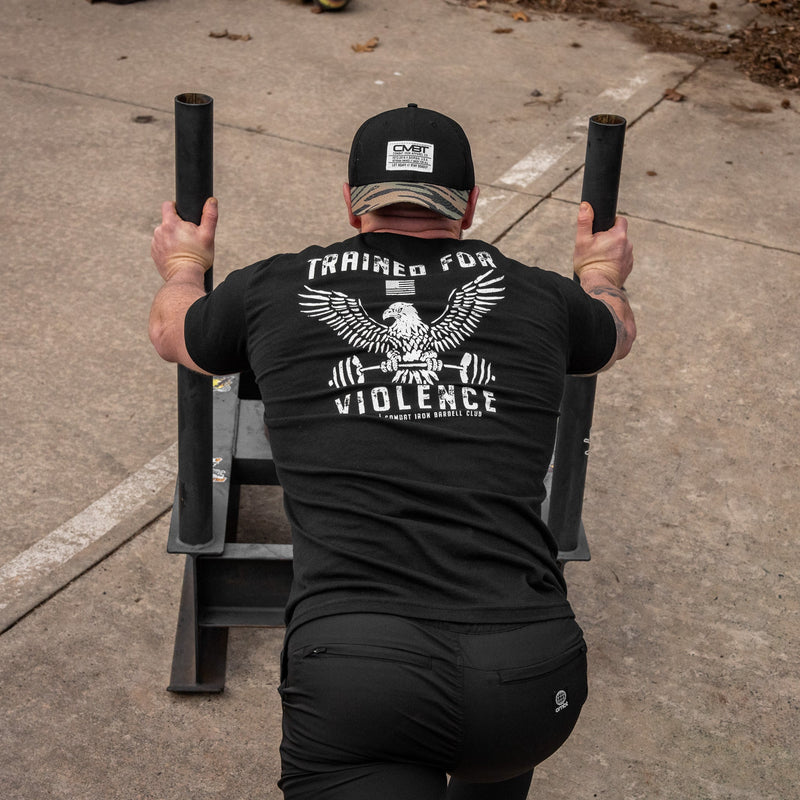 Load image into Gallery viewer, Trained for Violence Men's T-Shirt