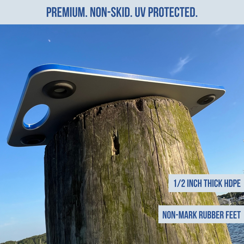 Load image into Gallery viewer, Made in the USA | Premium Cutting Board | Textured 1/2 inch HDPE UV Protected | Non-Skid or Mark Rubber Feet | Great for Boats & any Counter-top