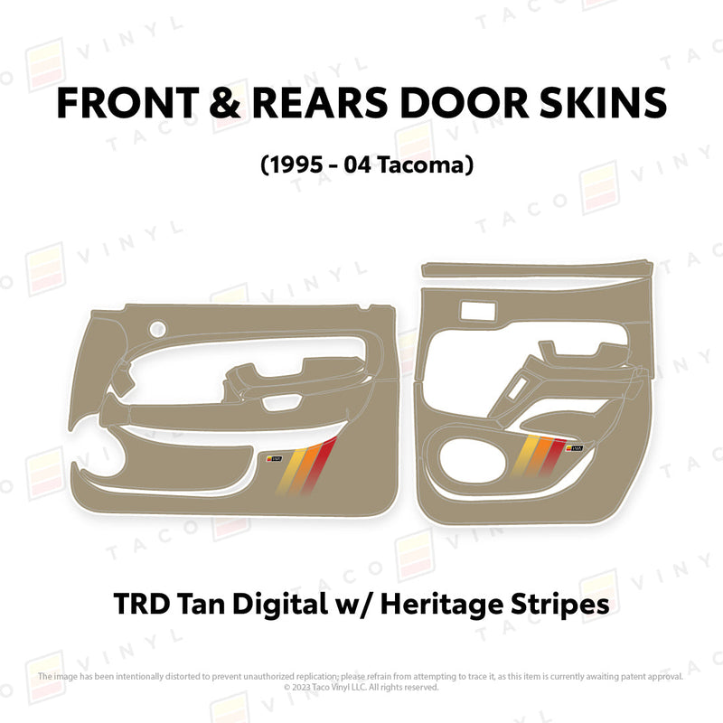 Load image into Gallery viewer, 1995-04 Tacoma Door Skins