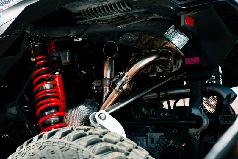 Load image into Gallery viewer, Can-Am Maverick R Sidepiece Valved Head Pipe