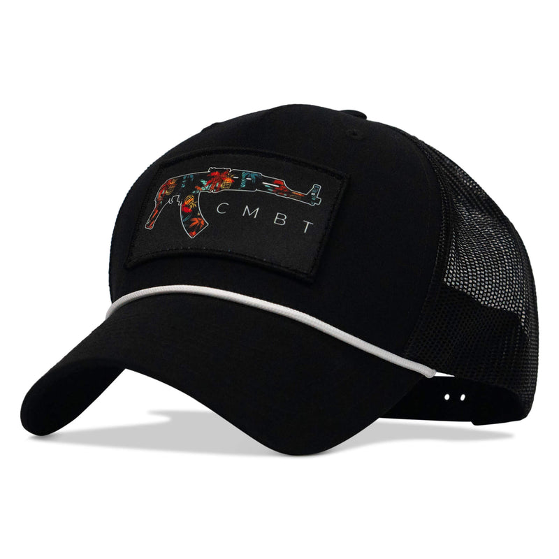 Load image into Gallery viewer, Tropical AK Patch Rope Snapback Hat