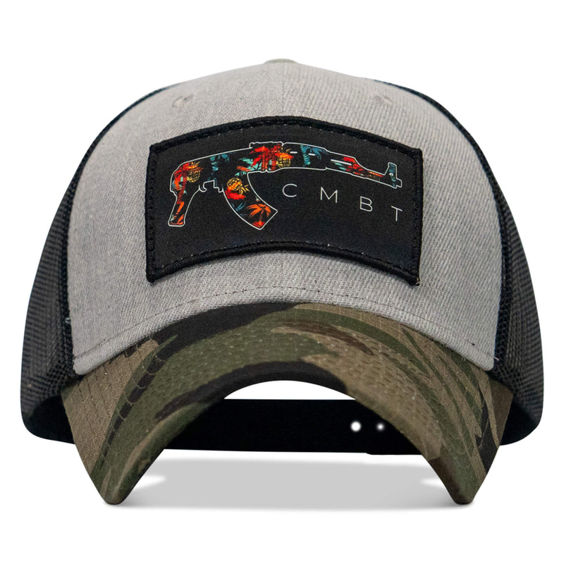 Load image into Gallery viewer, Tropical AK Patch Snapback Hat