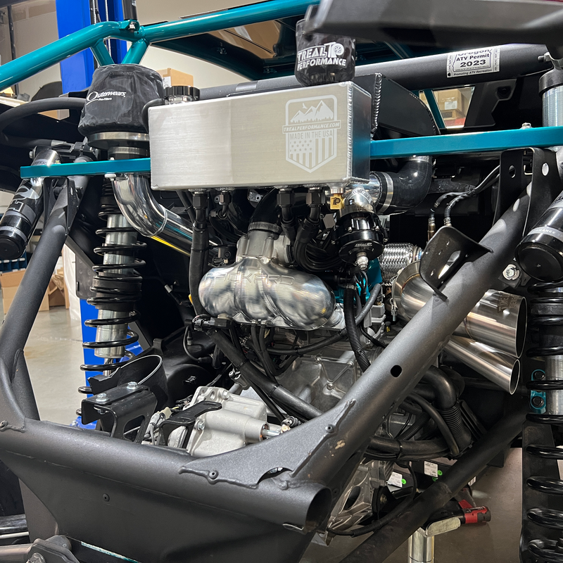 Load image into Gallery viewer, Treal Performance | 2017-2025 Can-Am X3 Coolant Reservoir Oil Catch Can Combo Tank