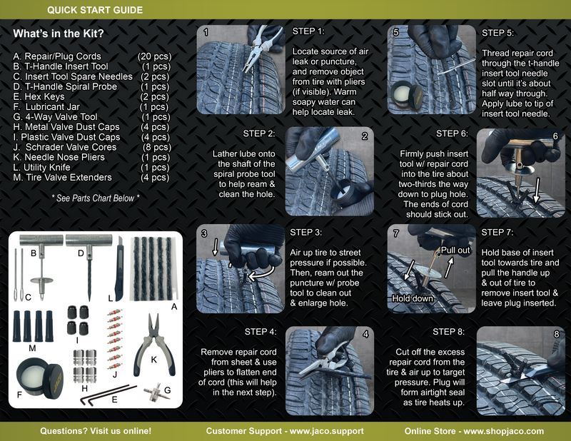 Load image into Gallery viewer, TRX-50 Heavy Duty Tire Repair Kit (50 pcs)