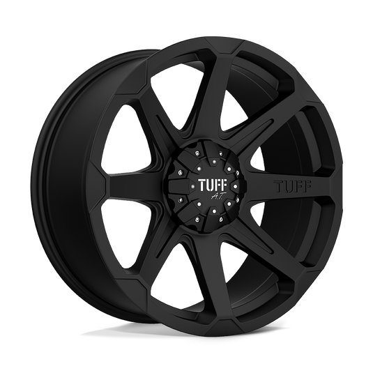Tuff T05 Flat Black W/ Machined Face