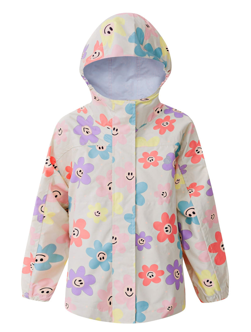 Load image into Gallery viewer, 10K Packaway Rainshell - Happy Daisy