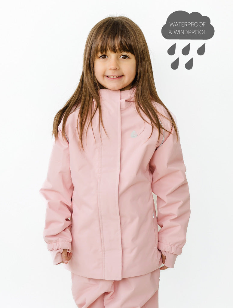 Load image into Gallery viewer, SplashMagic Storm Jacket - Dusky Pink | Celestial Unicorn