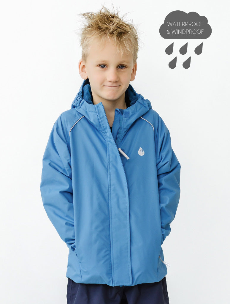 Load image into Gallery viewer, SplashMagic Storm Jacket - Tide Blue | Smiley