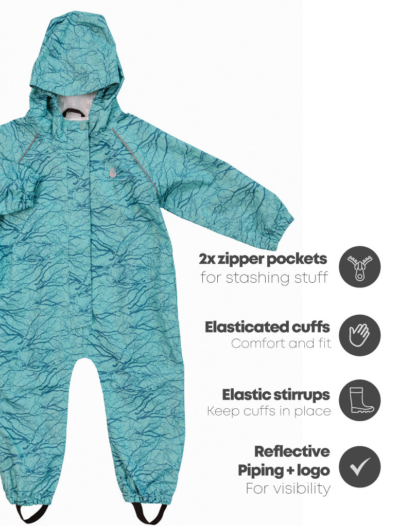 Load image into Gallery viewer, 10K Rainsuit - Winter Woods