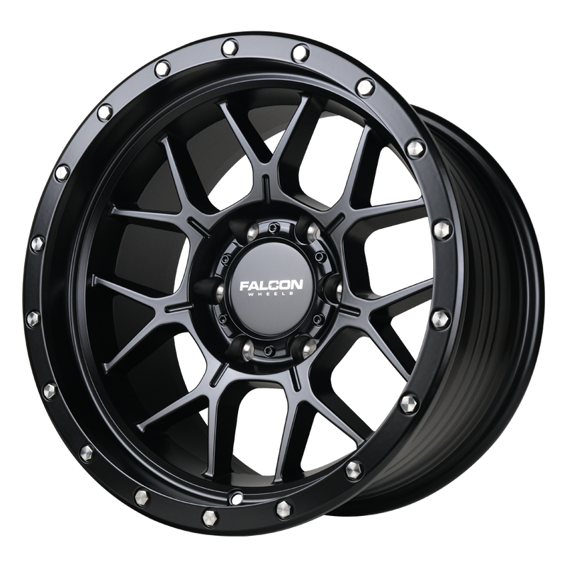 Load image into Gallery viewer, TX - Titan Matte Black 17x9