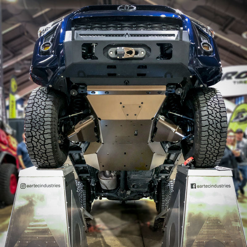 Load image into Gallery viewer, Toyota 4Runner 5th Gen Full Skid Plate System - A-arm, Bellypan, Fuel