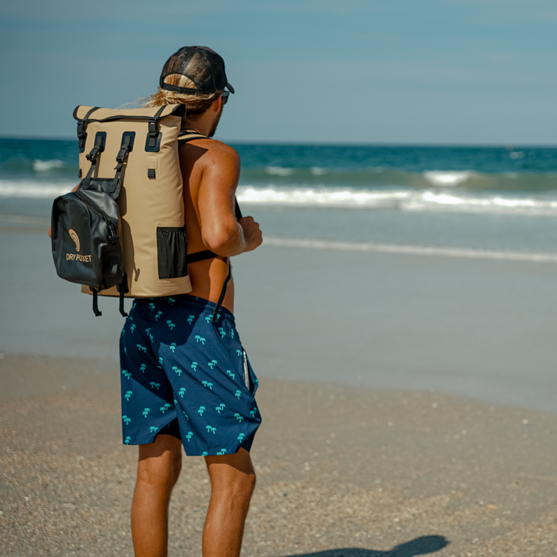 Load image into Gallery viewer, The Bellavia - Waterproof Floating Backpack Cooler With Dry Bag