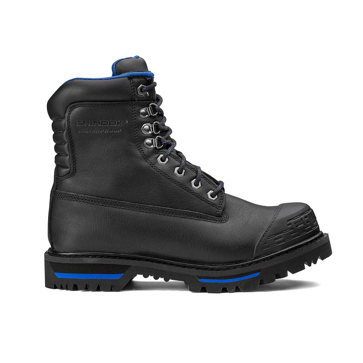 Tarantula 8" Steel Toe Men’s Waterproof Work Boot - Black - Skoutley Outdoors LLC