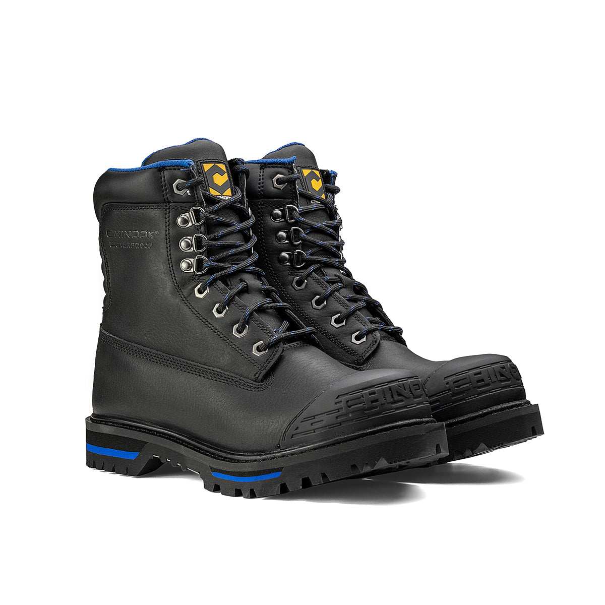 Tarantula 8" Steel Toe Men’s Waterproof Work Boot - Black - Skoutley Outdoors LLC