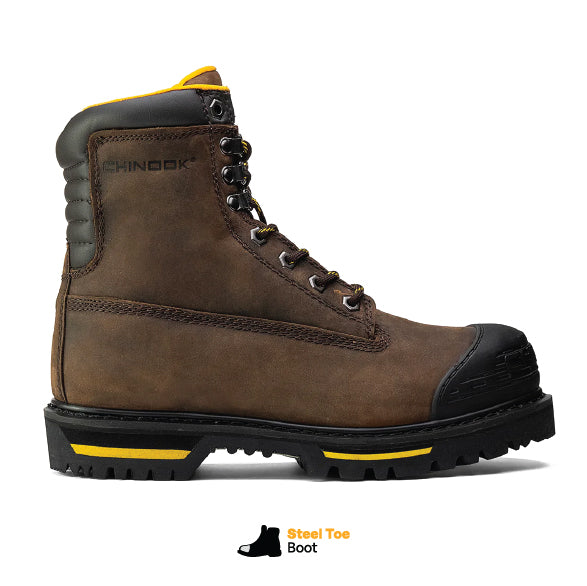 Load image into Gallery viewer, Tarantula 8" Steel Toe Men's Work Boot - Brown