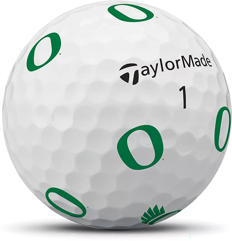 Load image into Gallery viewer, TaylorMade TP5 pix Oregon Ducks Golf Balls