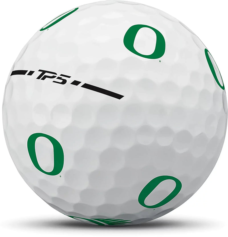 Load image into Gallery viewer, TaylorMade TP5 pix Oregon Ducks Golf Balls