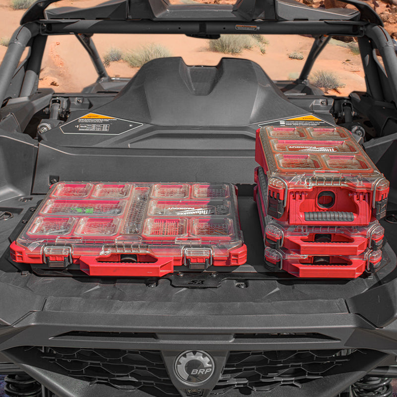 Load image into Gallery viewer, Can-Am Maverick R Milwaukee PACKOUT Bed Mount