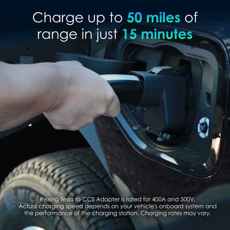 Load image into Gallery viewer, Rexing NACS to CCS Adapter for EVs