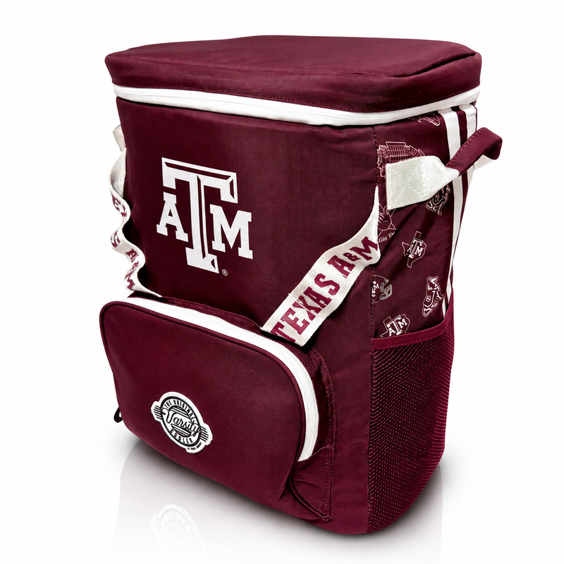 Load image into Gallery viewer, Texas A&M University Backpack Cooler