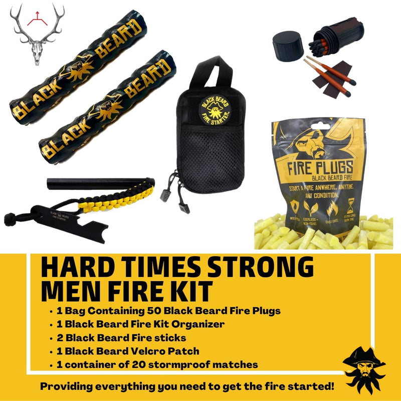 Load image into Gallery viewer, The Hard Times Strong Men | Fire Starter Kit