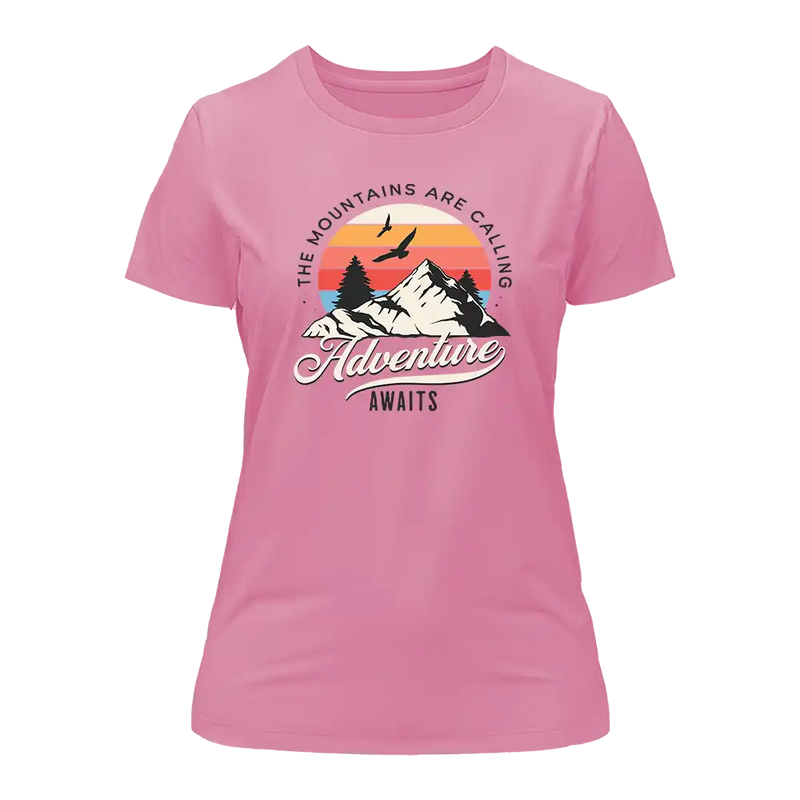 Load image into Gallery viewer, The Mountains Are Calling T-Shirt for Women