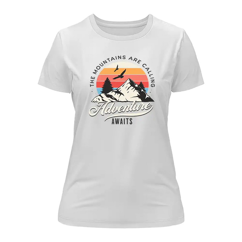 Load image into Gallery viewer, The Mountains Are Calling T-Shirt for Women