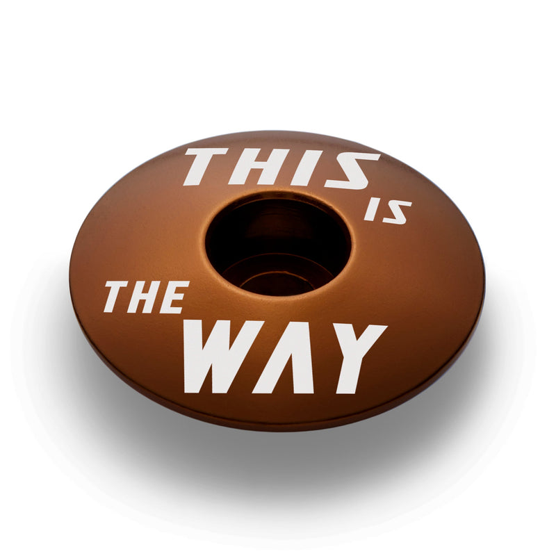 Load image into Gallery viewer, This Is The Way Bicycle Headset Cap
