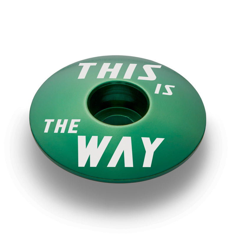 Load image into Gallery viewer, This Is The Way Bicycle Headset Cap