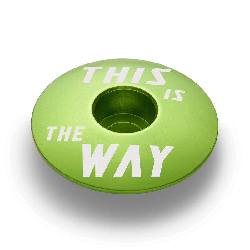 Load image into Gallery viewer, This Is The Way Bicycle Headset Cap