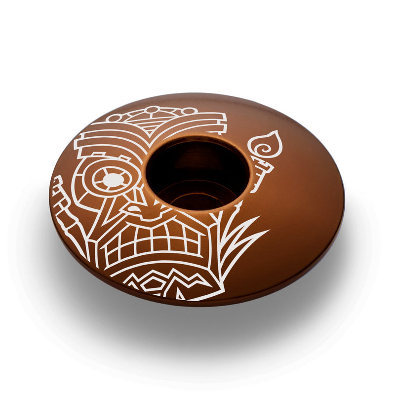 Load image into Gallery viewer, Tiki Trails Bicycle Headset Cap