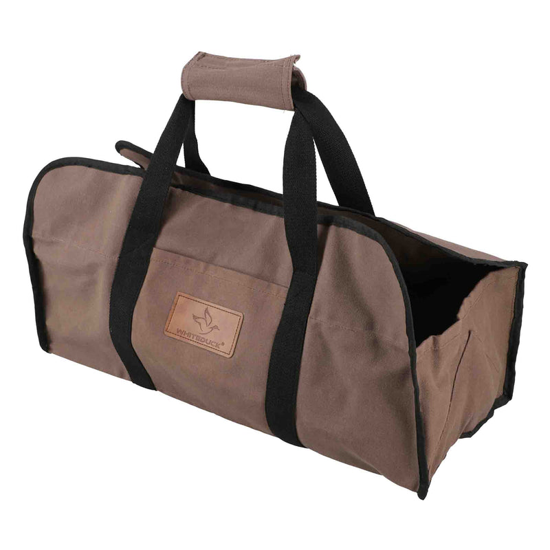 Load image into Gallery viewer, Tote Shape Canvas Firewood Log Carriers