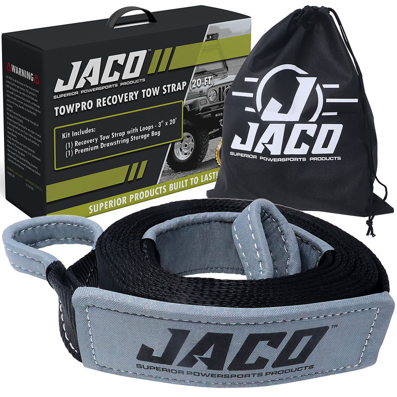 Load image into Gallery viewer, TowPro™ Recovery Tow Strap | Off Road 4x4 Towing Rope (31,542 lbs)