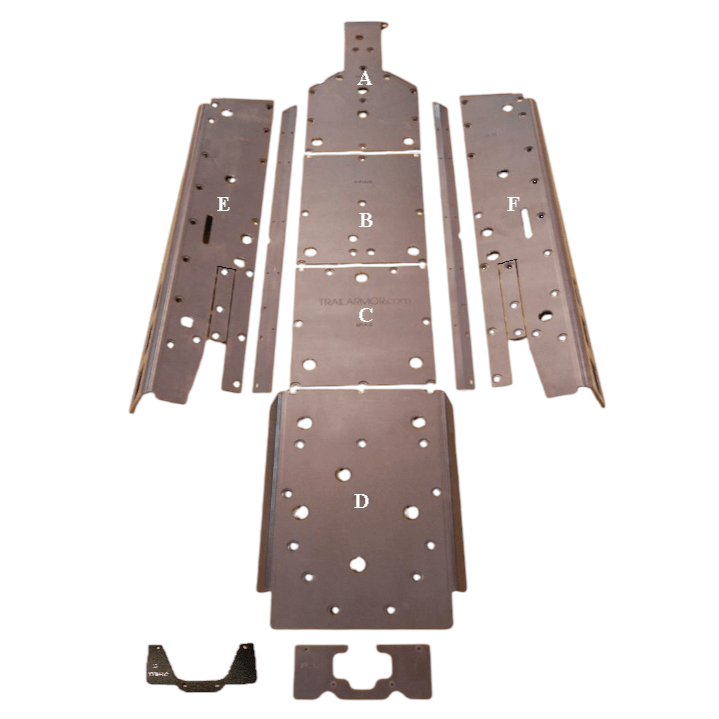Load image into Gallery viewer, Trail Armor Skid Plate for 2014+ RZR XP 1000 4 / Turbo 4 / Turbo S 4