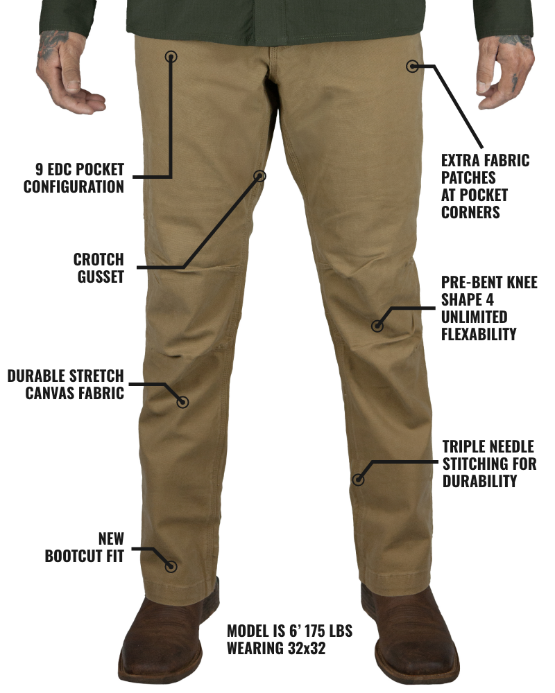Load image into Gallery viewer, Trailblazer Boot Cut Pants - Coyote