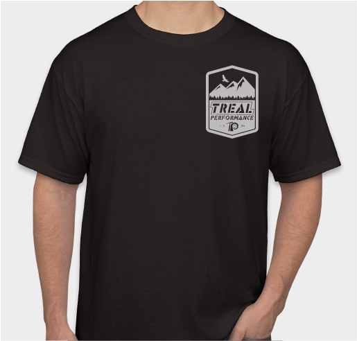 Load image into Gallery viewer, Treal Performance Made In USA | Grey Logo | Short Sleeve T-Shirt