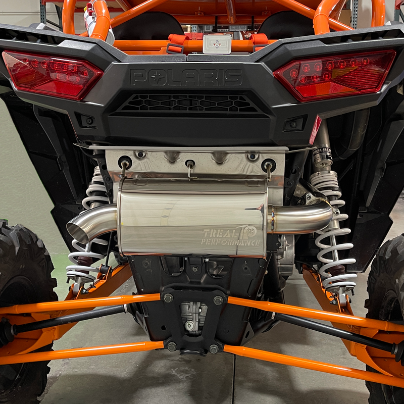 Load image into Gallery viewer, Treal Performance | 2016-2021 Polaris RZR XP Turbo / S Turbo Back Exhaust System