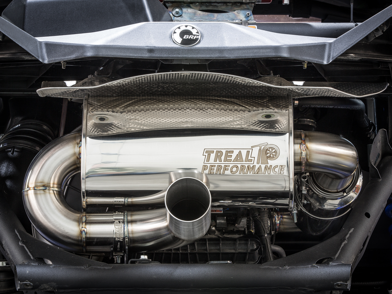 Load image into Gallery viewer, Treal Performance | 2017-2025 Can-Am Maverick X3 Quiet Trail Exhaust System