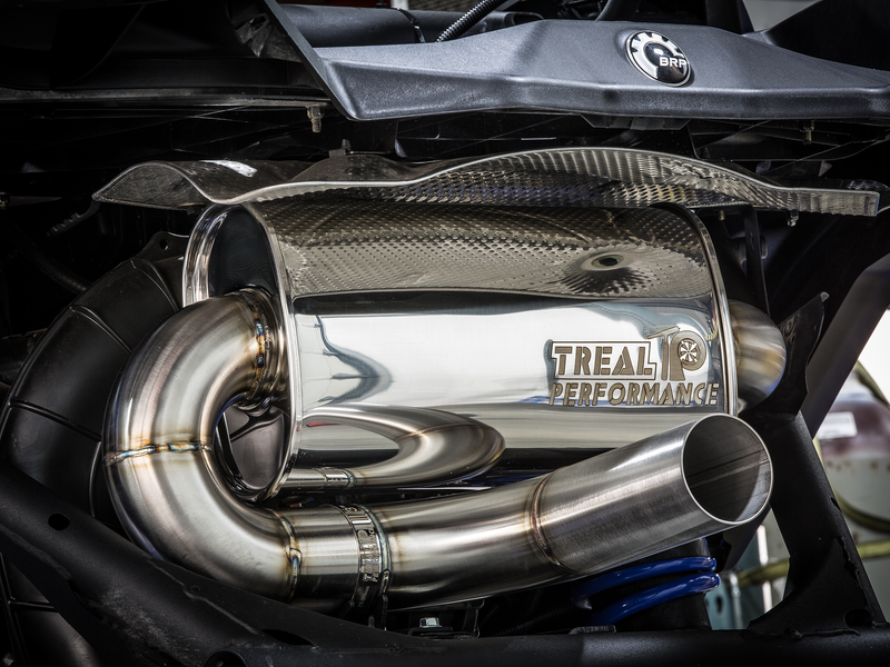 Load image into Gallery viewer, Treal Performance | 2017-2025 Can-Am Maverick X3 Quiet Trail Exhaust System