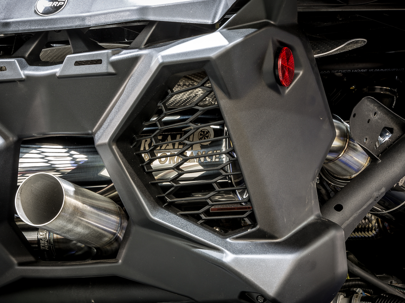Load image into Gallery viewer, Treal Performance | 2017-2025 Can-Am Maverick X3 Quiet Trail Exhaust System
