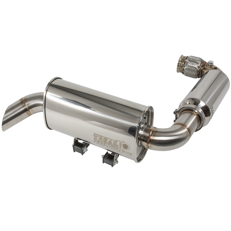 Load image into Gallery viewer, Treal Performance | 2017-2025 Can-Am Maverick X3 Trail Side Exit Exhaust System