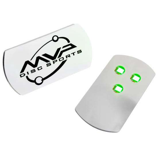 Load image into Gallery viewer, MVP Tri-Lit Green LED Disc Lights - 10 Pack