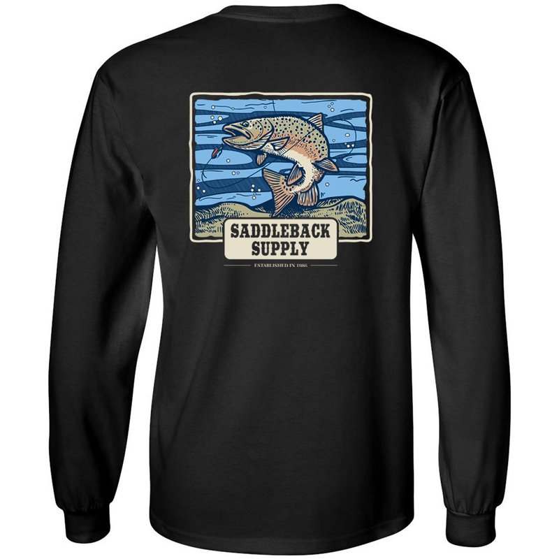 Load image into Gallery viewer, Trout Long Sleeve Tee