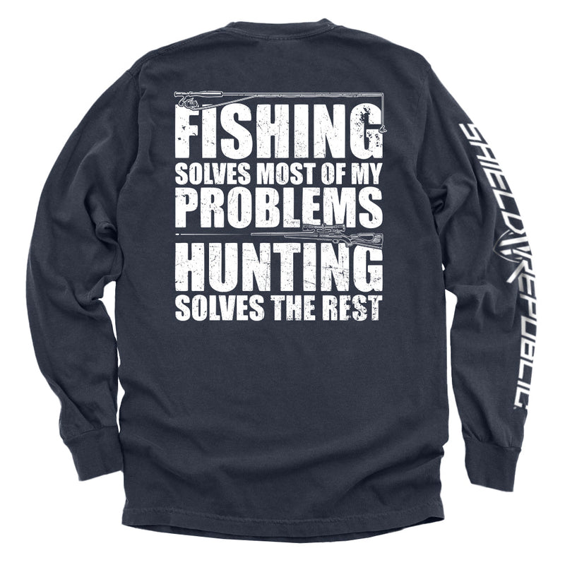 Load image into Gallery viewer, Fishing Solves Most Of My Problems